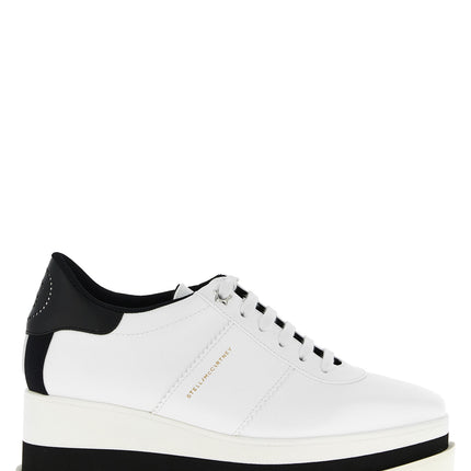 Stella McCartney White Polyethylene Wedge Sandals