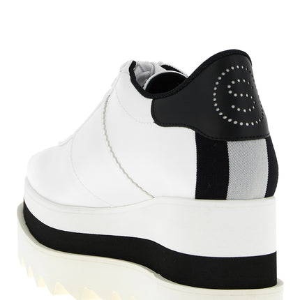 Stella McCartney White Polyethylene Wedge Sandals