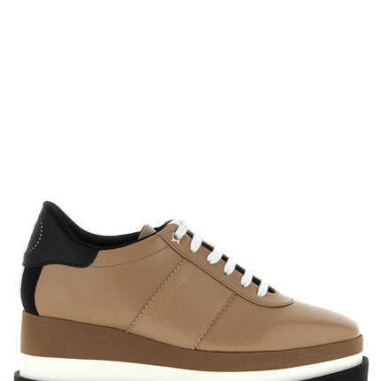 Stella McCartney Beige Polyethylene Wedge Sandals