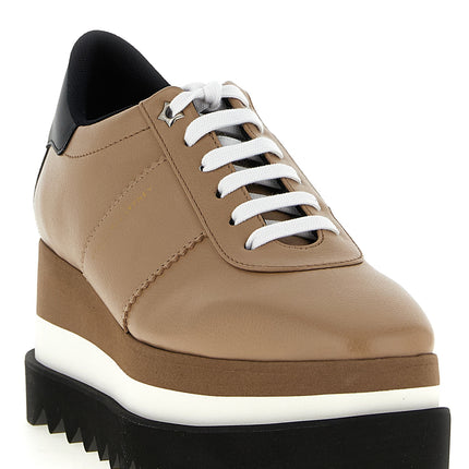 Stella McCartney Beige Polyethylene Wedge Sandals