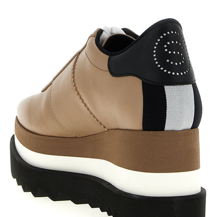 Stella McCartney Beige Polyethylene Wedge Sandals