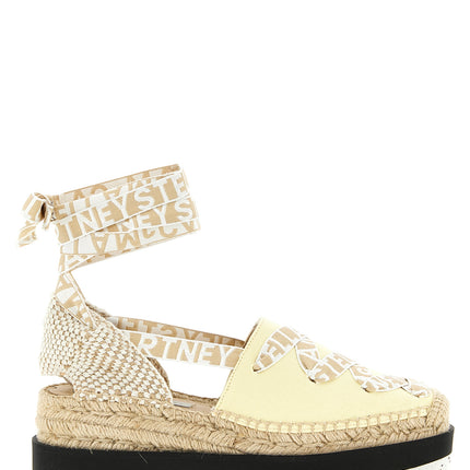 Stella McCartney Bicolor Polyethylene Wedge Sandals