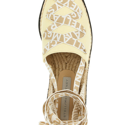 Stella McCartney Bicolor Polyethylene Wedge Sandals