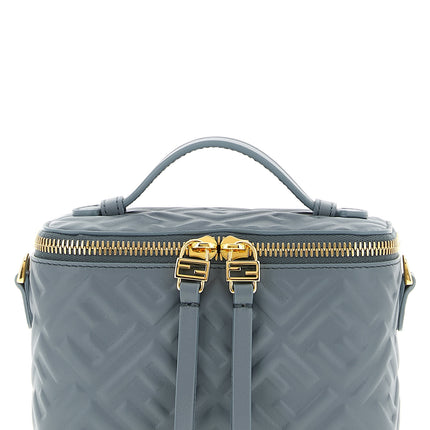 Fendi Blue Lamb Leather Handbag