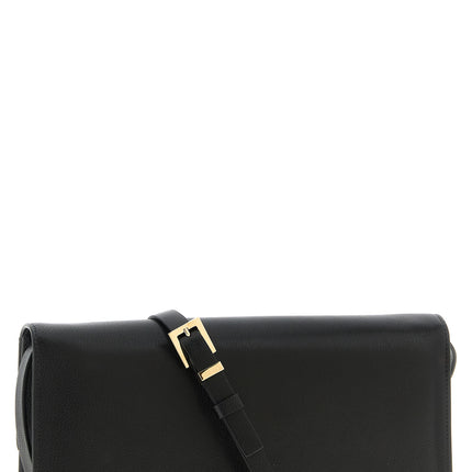 Tom Ford Black Goatskin Shoulder Bag