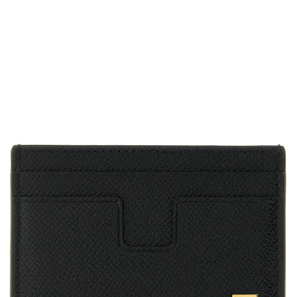 Tom Ford Black Calfskin Cardholder