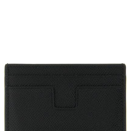 Tom Ford Black Calfskin Cardholder