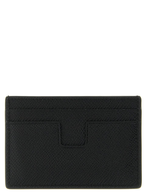 Tom Ford Black Calfskin Cardholder