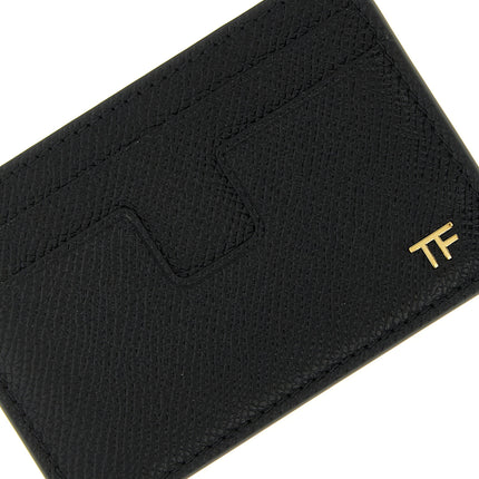 Tom Ford Black Calfskin Cardholder