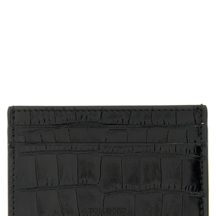 Tom Ford Black Calfskin Cardholder