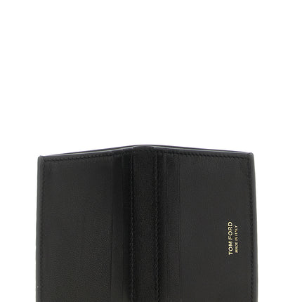 Tom Ford Black Calfskin Cardholder