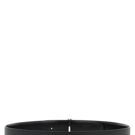 Tom Ford Black Calfskin Regular Belt