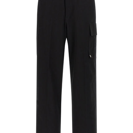 Fendi Black Cotton Cargo Pants