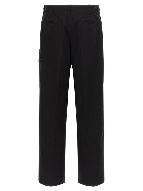 Fendi Black Cotton Cargo Pants