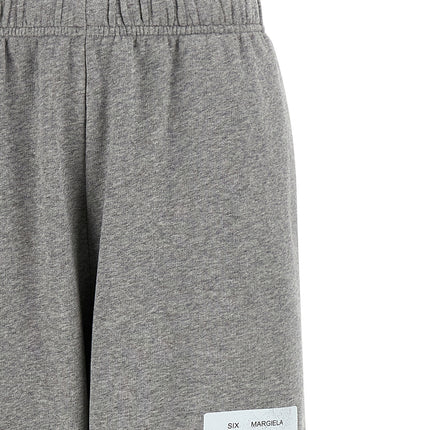 MM6 Maison Margiela Gray Cotton Joggers (Workout Pants)