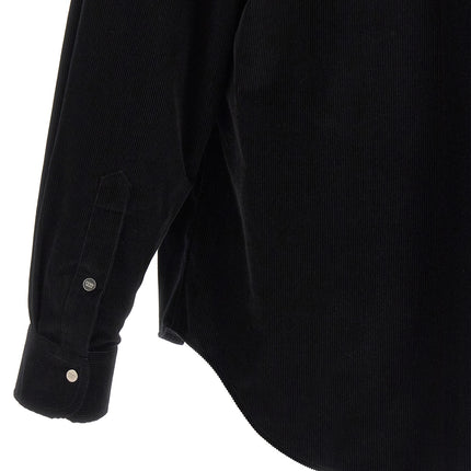 Fendi Black Cotton Blouse