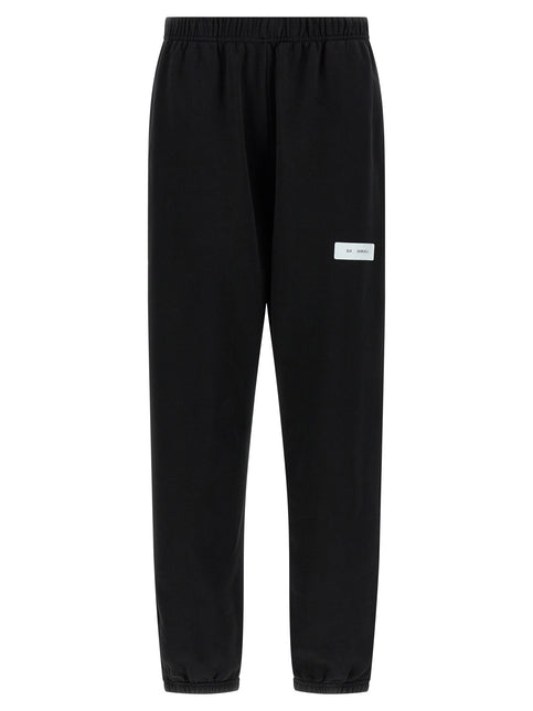 MM6 Maison Margiela Black Cotton Joggers (Workout Pants)