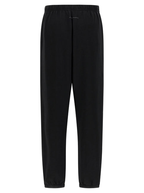 MM6 Maison Margiela Black Cotton Joggers (Workout Pants)