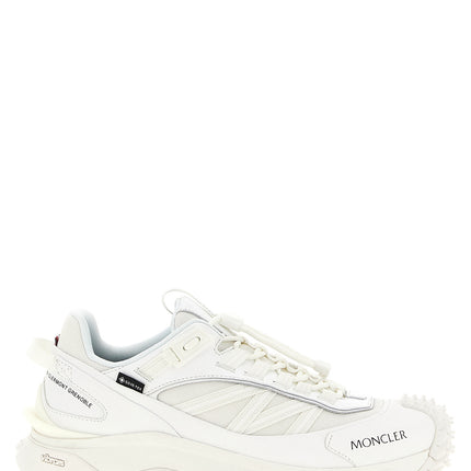 Moncler White Polyamide Athletic Sneakers