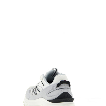 Moncler Gray Polyamide Athletic Sneakers