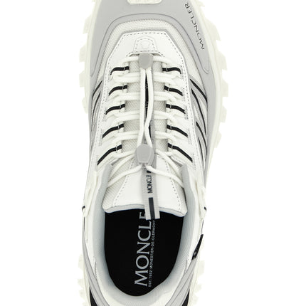 Moncler Gray Polyamide Athletic Sneakers