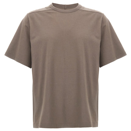 Rick Owens Gray Cotton T-Shirt
