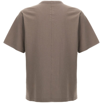 Rick Owens Gray Cotton T-Shirt