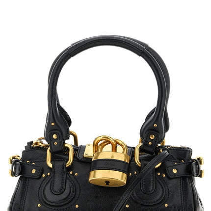 Chloé Black Buffalo Leather Handbag