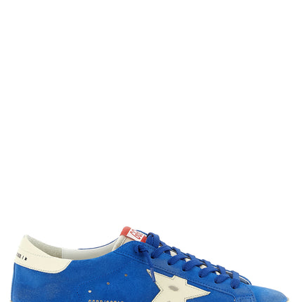 Golden Goose Blue Cowhide Athletic Sneakers