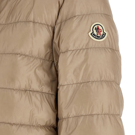 Moncler Beige Polyamide Full-Length Jacket