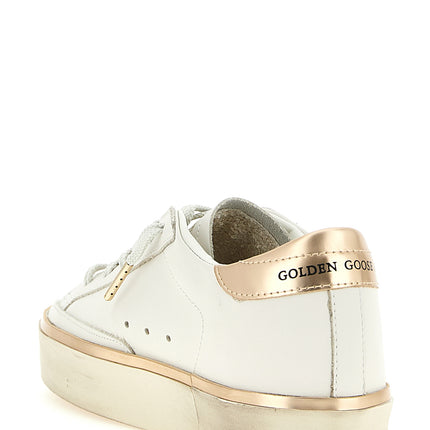Golden Goose Multicolor Leather Low Top Sneakers