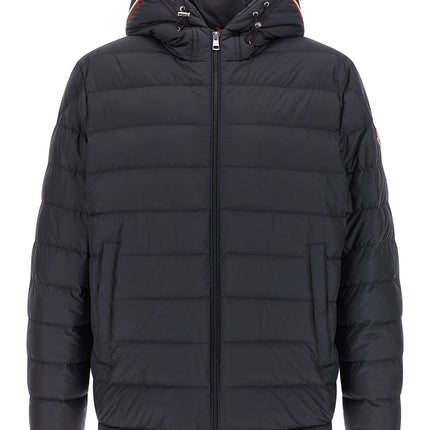 Moncler Blue Polyester Full-Length Jacket