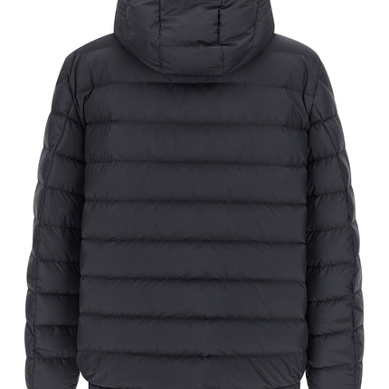 Moncler Blue Polyester Full-Length Jacket