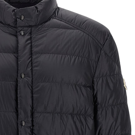 Moncler Blue Polyamide Full-Length Jacket