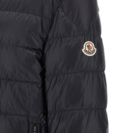Moncler Blue Polyamide Full-Length Jacket