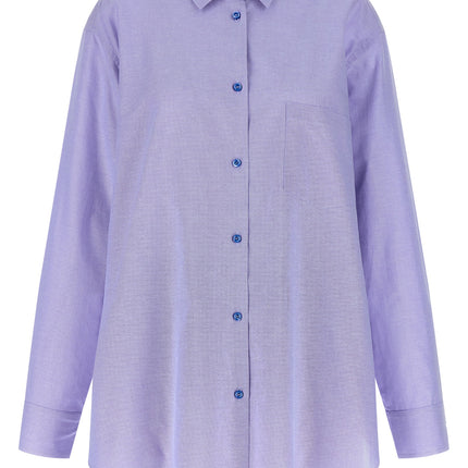 The Andamane Blue Cotton Pantsuit