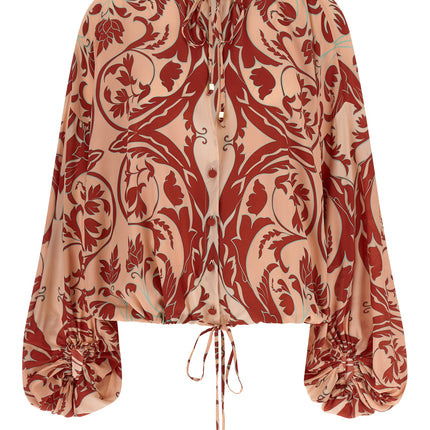 F.R.S. - FOR RESTLESS SLEEPERS Multicolor Silk Blouse