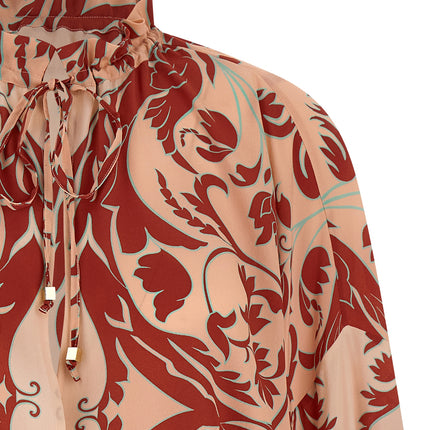 F.R.S. - FOR RESTLESS SLEEPERS Multicolor Silk Blouse