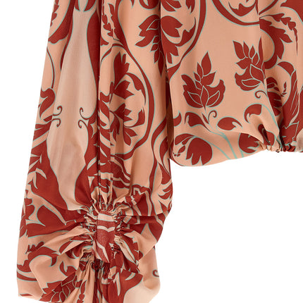 F.R.S. - FOR RESTLESS SLEEPERS Multicolor Silk Blouse