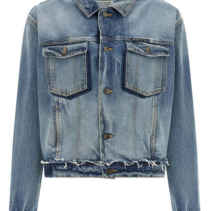 Maison Margiela Blue Cotton Denim Jacket