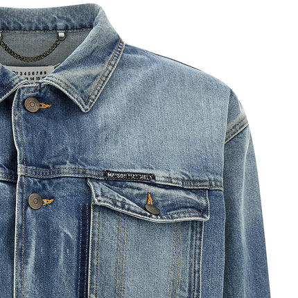 Maison Margiela Blue Cotton Denim Jacket