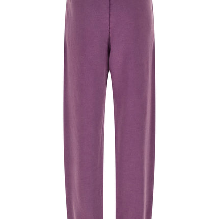 The Attico Purple Cotton Joggers (Workout Pants)