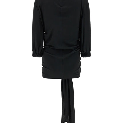 The Attico Black Acetate Tank Tops