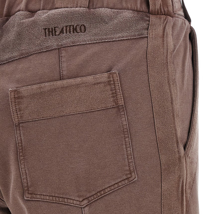 The Attico Brown Cotton Casual Pants