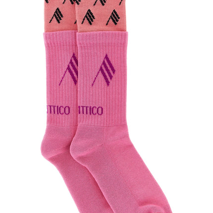 The Attico Multicolor Cotton Socks