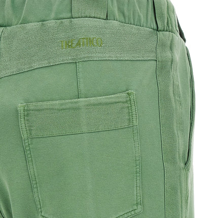 The Attico Bicolor Cotton Casual Pants