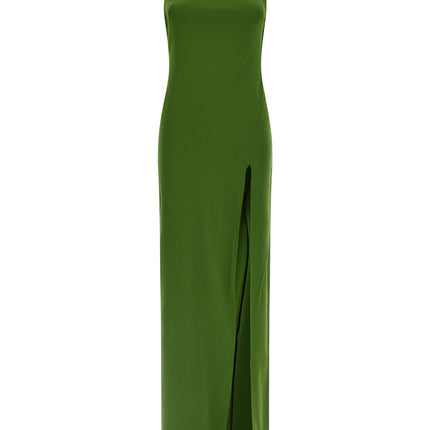 The Attico Bicolor Viscose Long Dress