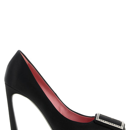 Roger Vivier Black Viscose High Heel Pumps