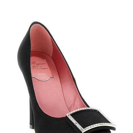 Roger Vivier Black Viscose High Heel Pumps