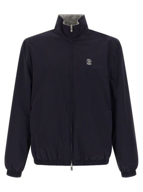 Brunello Cucinelli Multicolor Polyamide Shell Jacket